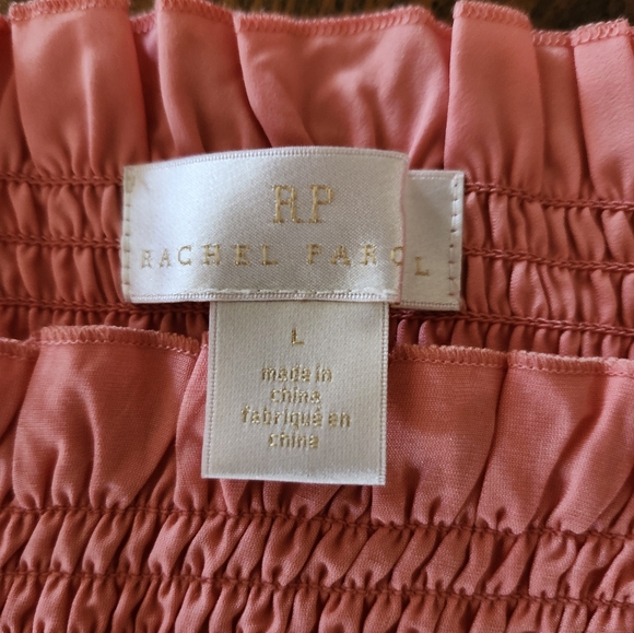 Rachel Parcell Coral color large women's top this - Picture 4 of 4